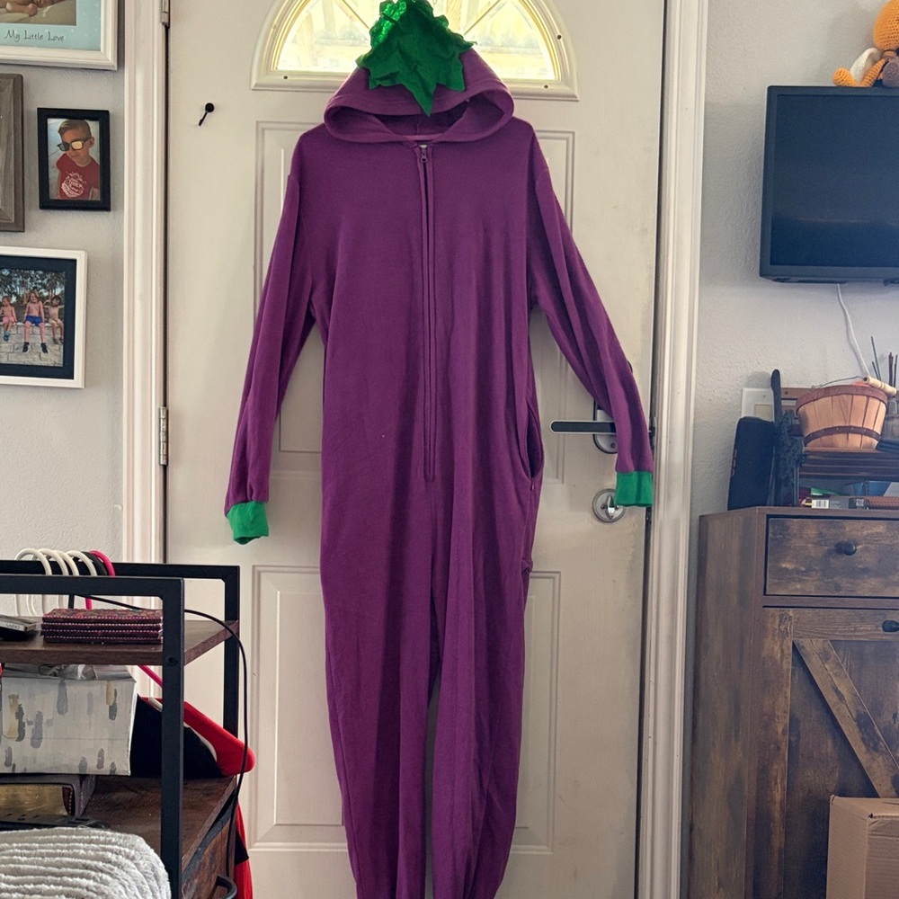 Eggplant One Piece